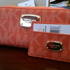 MK wallet and ID card holder